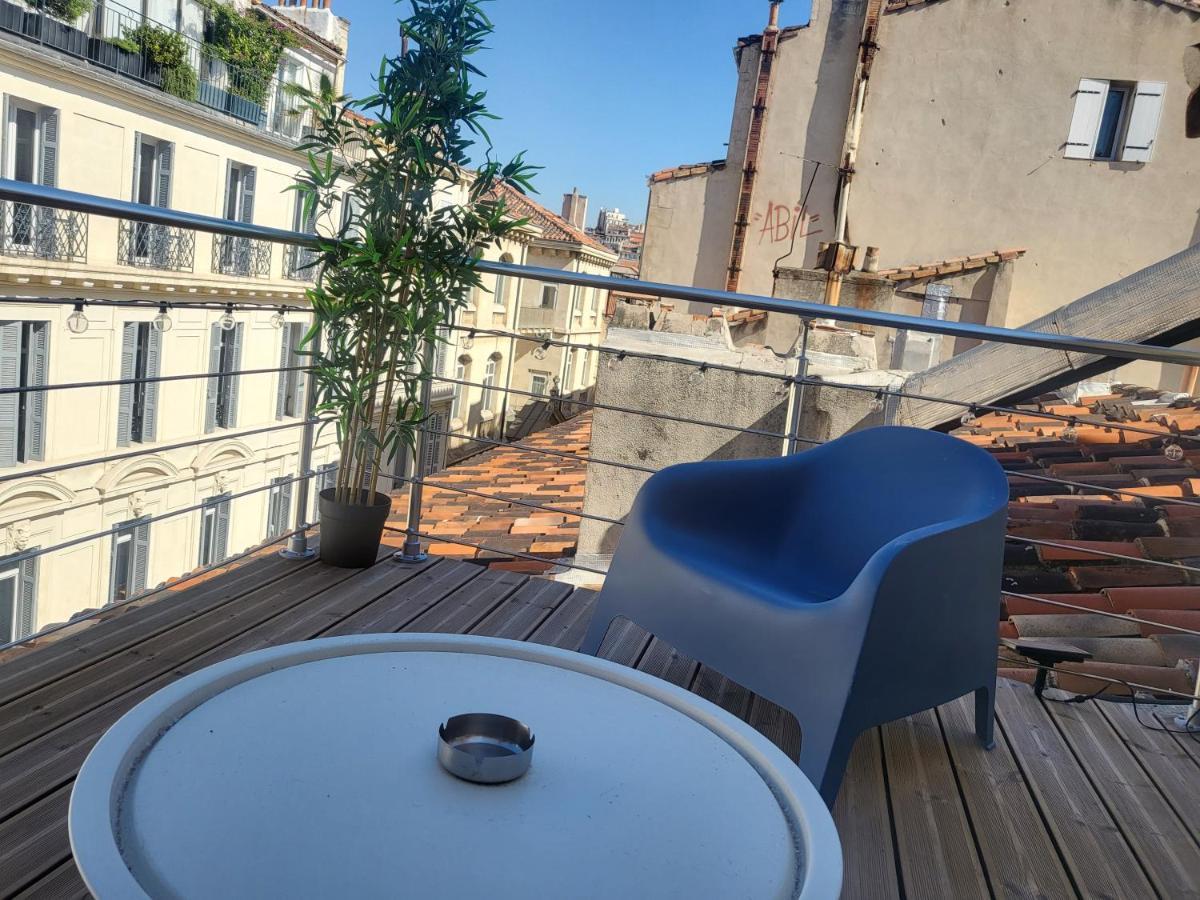 Appartement Avec Son Toit Terrasse, En Plein Coeur De Μασσαλία Εξωτερικό φωτογραφία